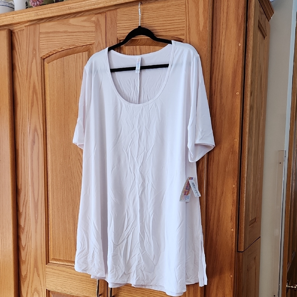 LuLaRoe White Relaxed Oversized Tunic